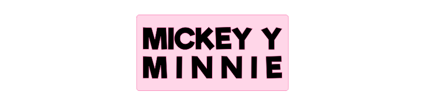 Mickey y Minnie